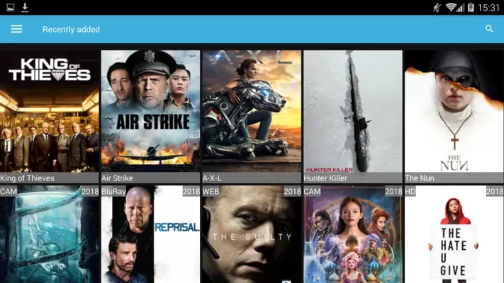 Movies Opentube android App screenshot 3